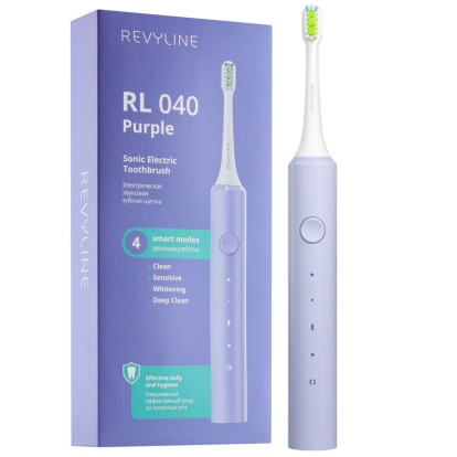 Revyline RL 040 (Purple) - электрическая звуковая зубная щетка, Revyline / Россия